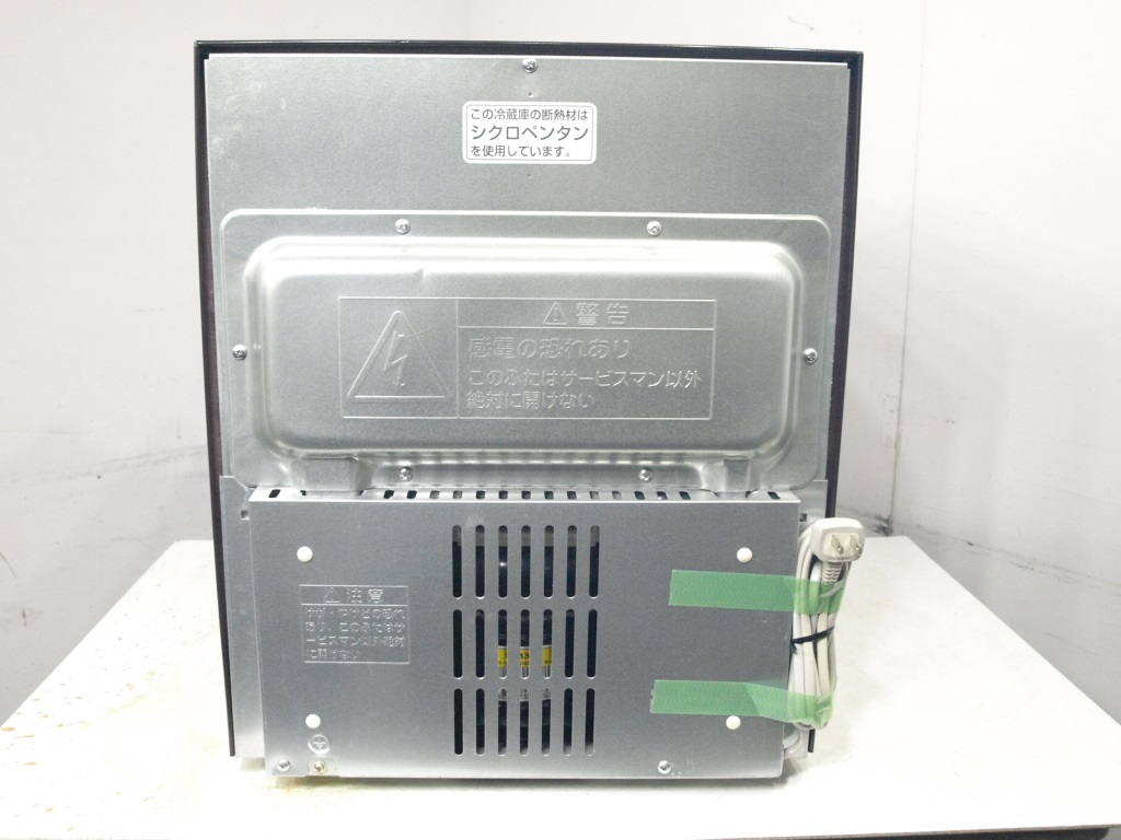 ◆即決/送料無料◆TOSHIBA東芝/GR-HB40A2L(T)/38L/1Dr小型冷蔵庫/左開き/2007年製/ブラウンカラー/ホテル用/インバーターコンプレッサー◆_画像4