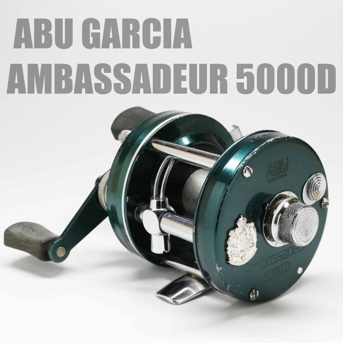 VINTAGEABU Garcia Ambassadeur D 緑/アブ アンバサダー