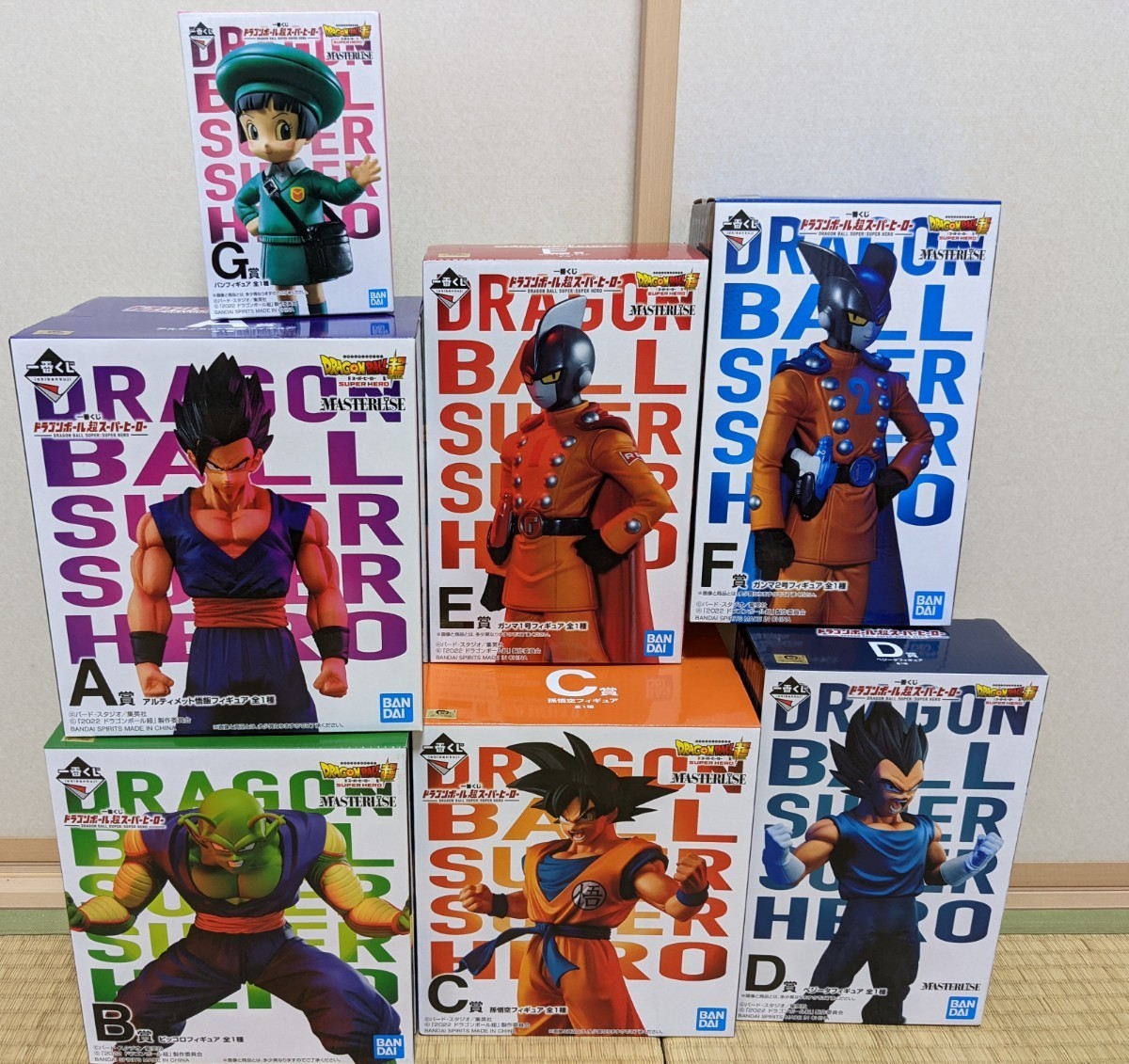 高い素材 一番くじドラゴンボールフィギュア C賞メタルクウラ D賞 E賞