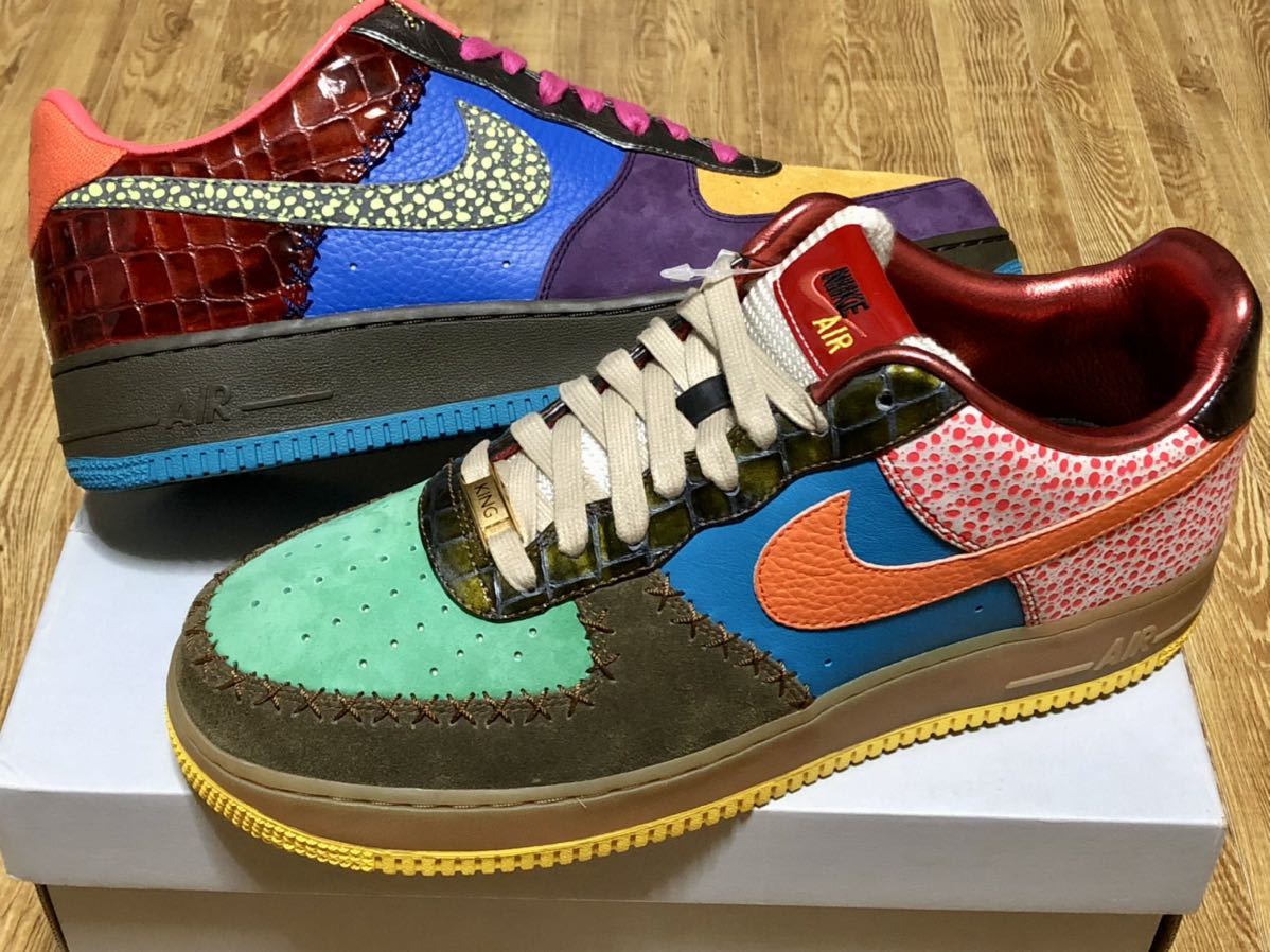 非売品 NIKE AIR FORCE 1 LOW BESPOKE lottery ticket DJ Clarkkent 宝くじ クラークケント Supreme