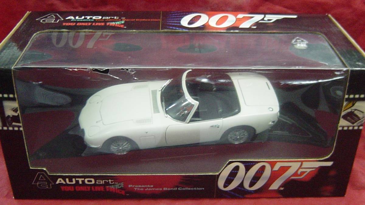 H63-01 オートアート 1/18 ボンドカー トヨタ 2000GT ドア トランク