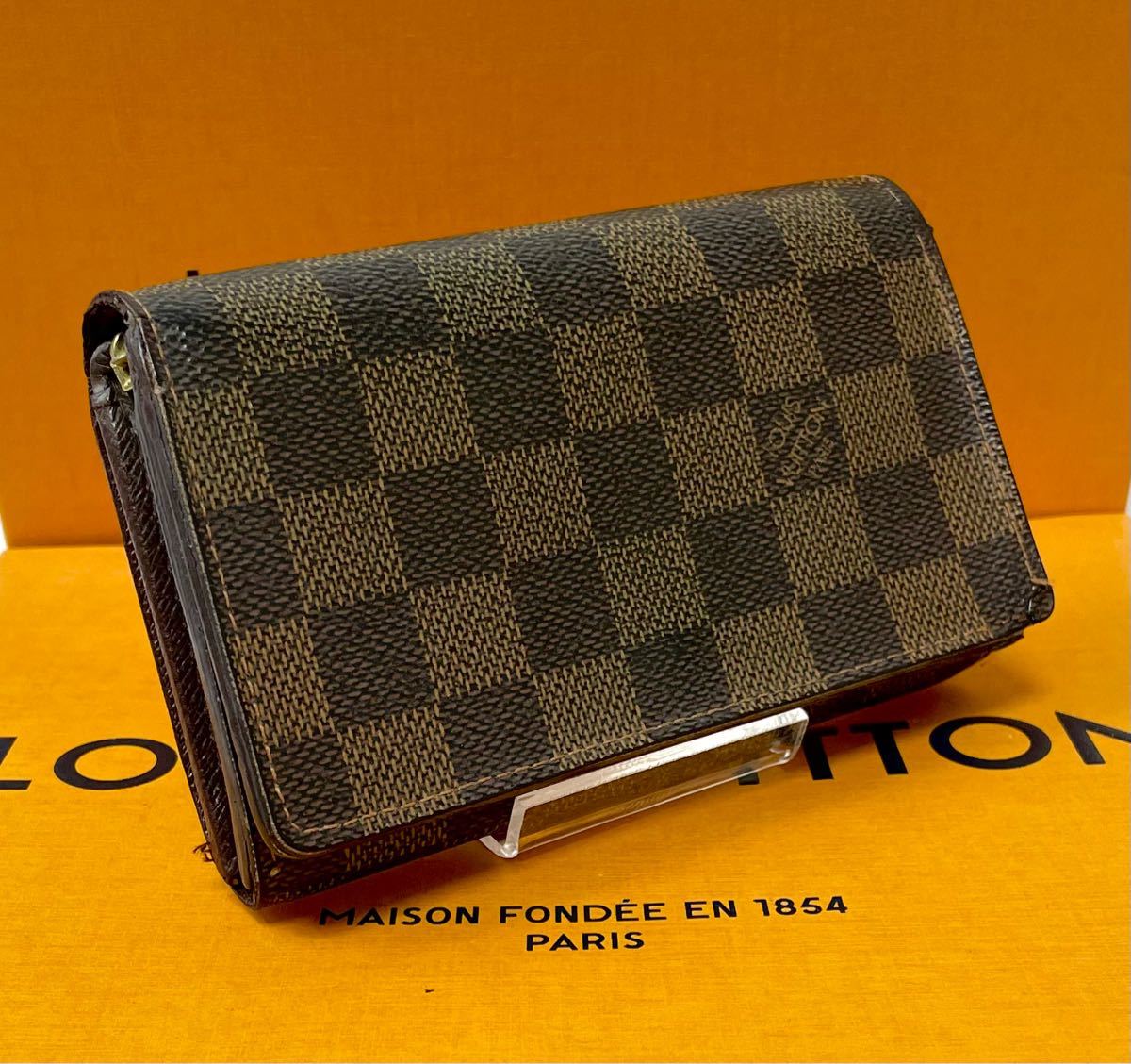 ポイントキャンペーン中 美品☆LOUIS VUITTON ルイヴィトン ダミエ L字