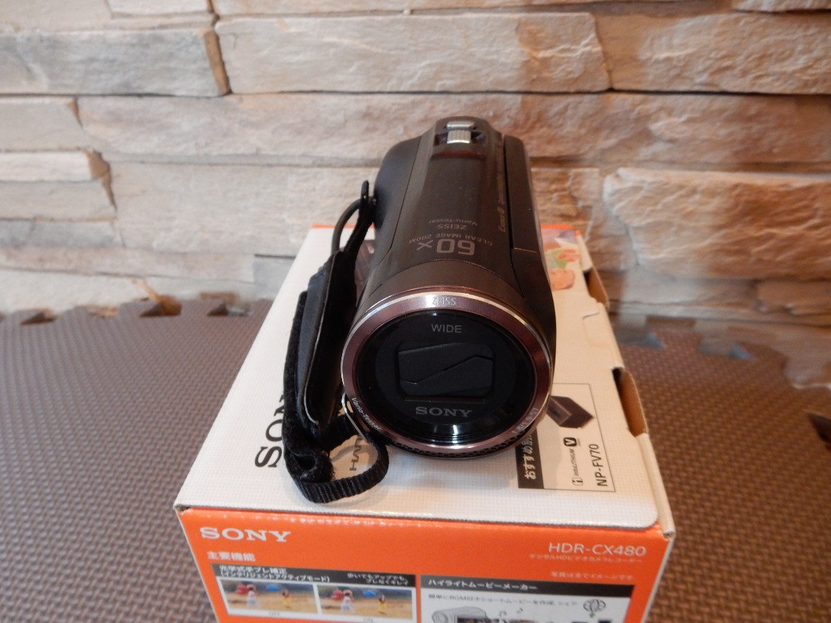 PayPayフリマ｜SONY HDR-CX480 デジタルHDビデオカメラレコーダー