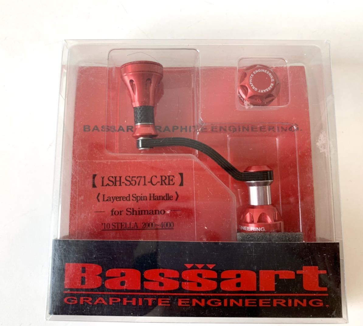 ★未使用 BASSART カーボン レイヤード ハンドル LSH-S521-C-RE バサート Gクラフト