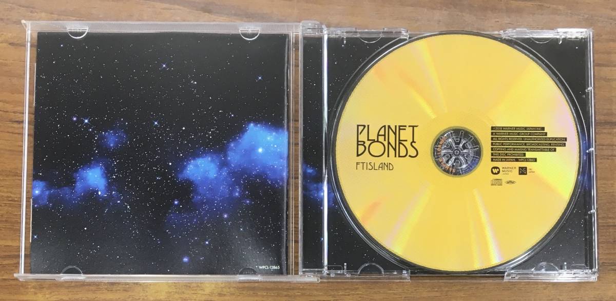 H-1352 FTISLAND / Planet Bonds CD 通常盤 帯付 見本品…WPCL12865 K-POP 韓国 韓流_画像4