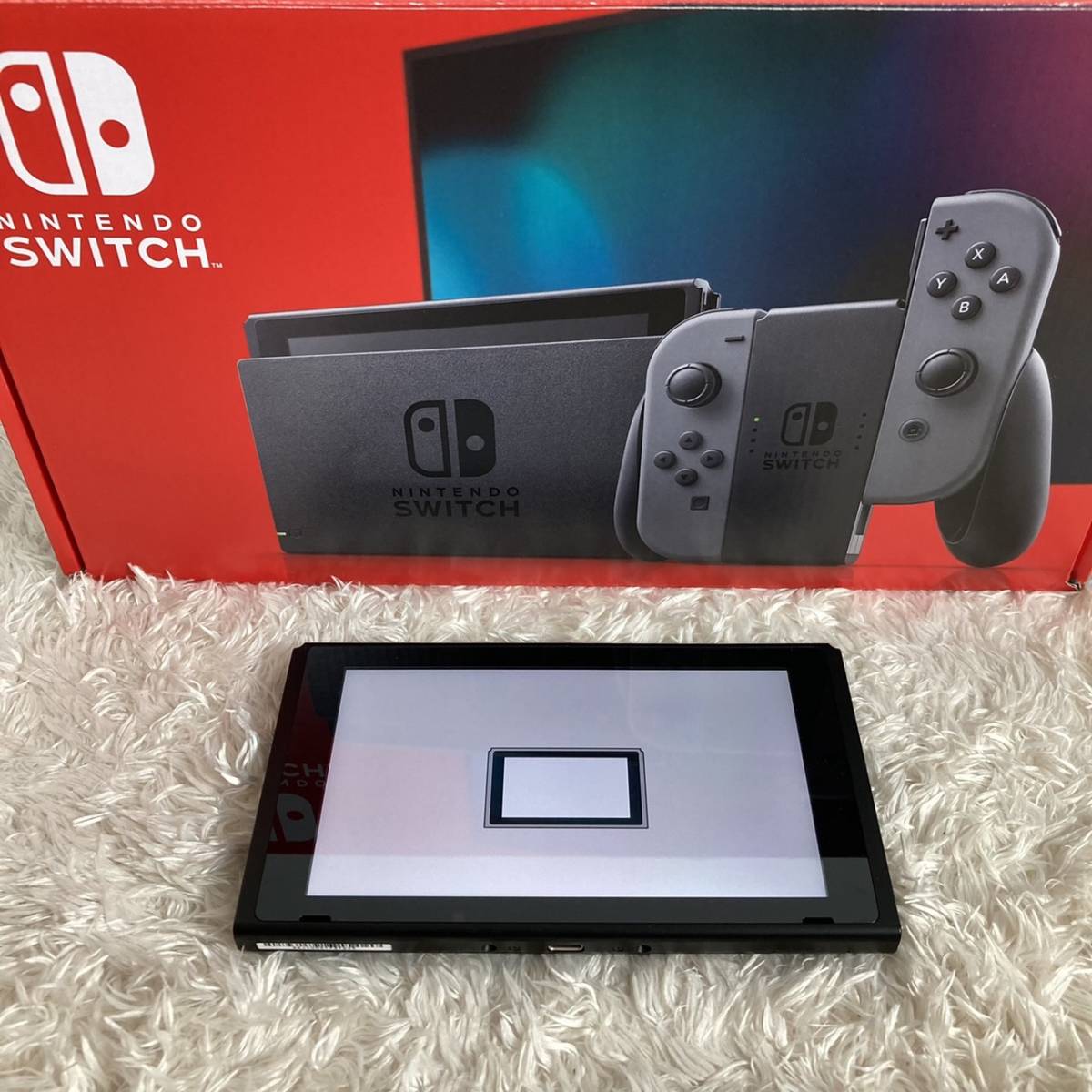 箱付き美品】Nintendo switch バッテリー強化版 本体のみ MOD.HAC-001