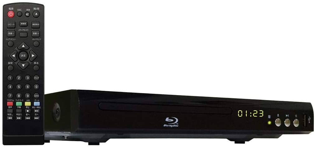 ブルーレイ ディスク プレーヤー BD DVDプレイヤー 再生専用 HDMI USB