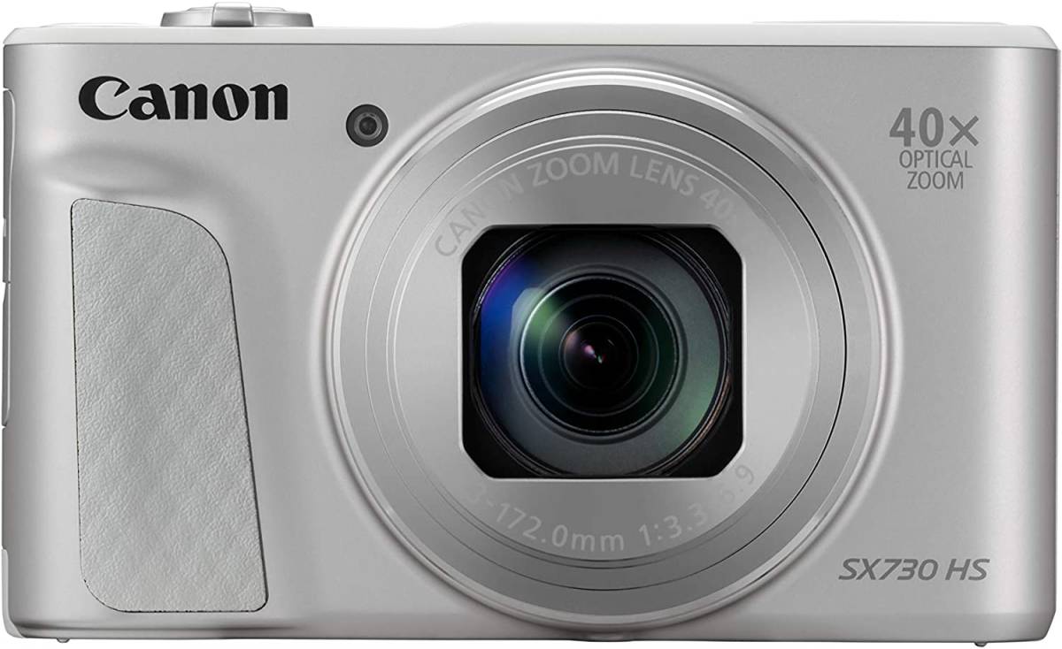 Canon コンパクトデジタルカメラ PowerShot SX730 HS シルバー 光学40倍ズ (中古品)