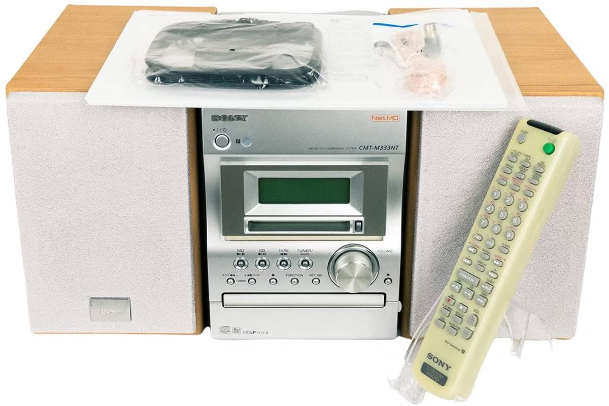 SONY ソニー CMT-M333NT マイクロHiFiコンポシステム CD/MD/カセット