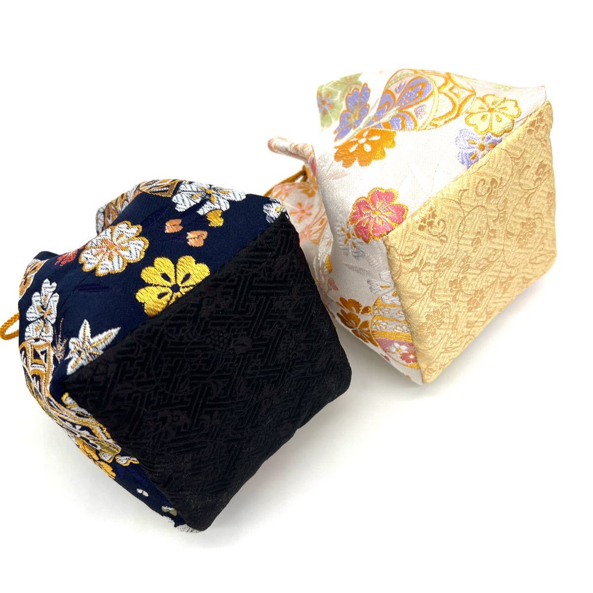 京都・西陣織の生地で仕立てた和柄のお洒落な巾着袋　ご購入の際に柄のご指定ください。_画像6