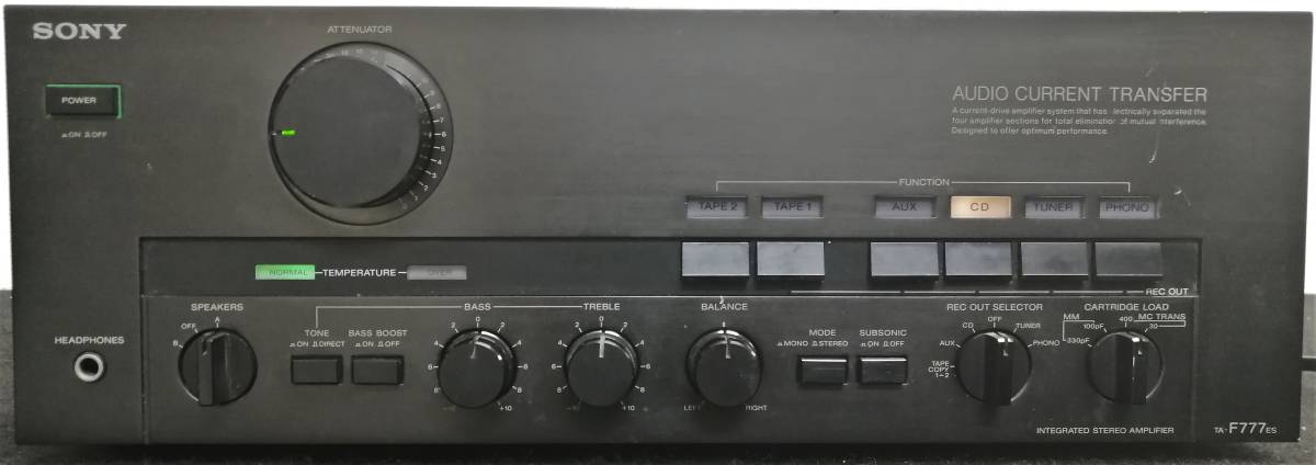 Yahoo!オークション - X139 SONY TA-F777ES プリメインアンプ Yahoo!オークション - X139 SONY TA-F777ES プリメインアンプ