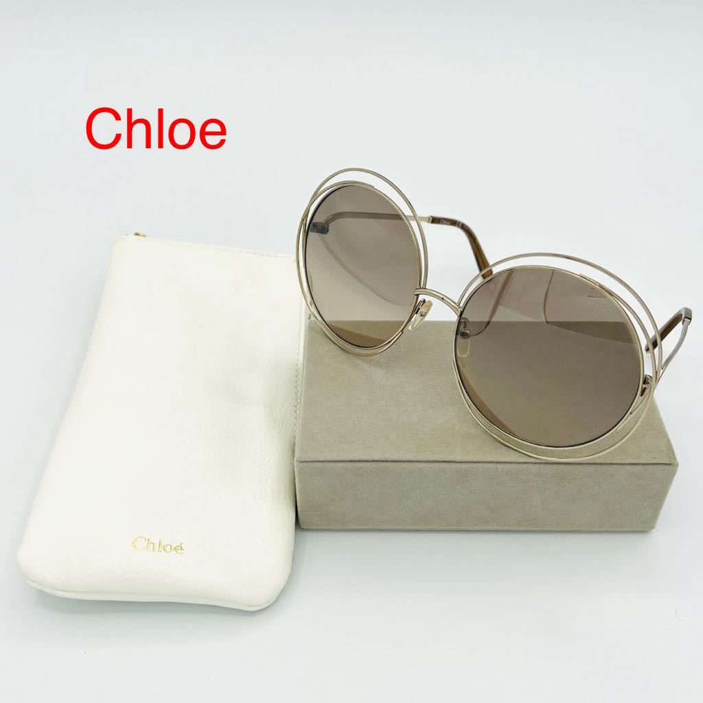 Chloe クロエ CE114S デカレンズ デカサン サングラス メガネ 商品细节