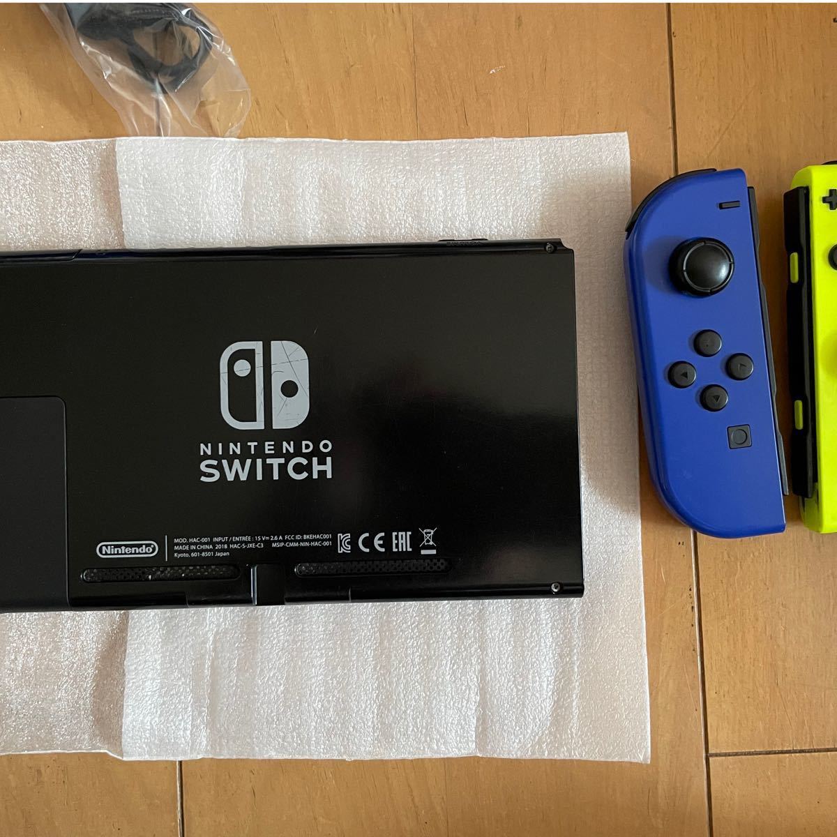 switch 本体、充電器類セット　中古品です　　　　　　　　　　　　　　　　　　　　　　　　　