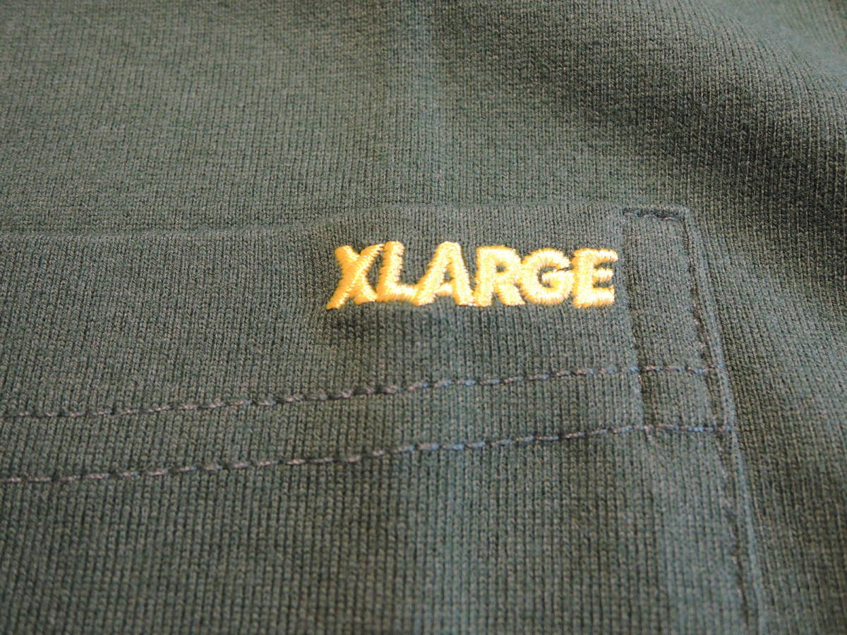 X-LARGE XLARGE XLarge RINGER S/S POCKET TEE зеленый XL Lynn ga-T популярный товар стоимость доставки Y230~