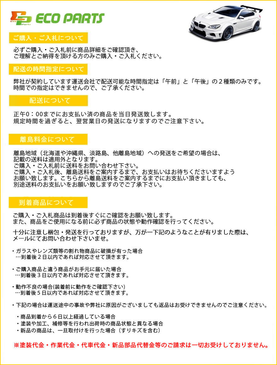 ＭＩＮＩ／ミニ／Ｆ５５　純正　リア　スポイラー　バンパー／ディフューザー／アンダー／下部　７３１８８２６　（１２２７９７）_画像10