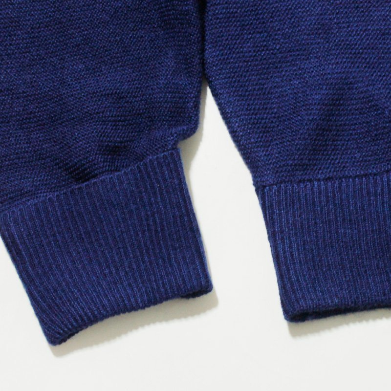  sale SALE new goods UNIVERD72 Uni bird 72 knitted cardigan men's thin navy nas navy blue plain XL LL