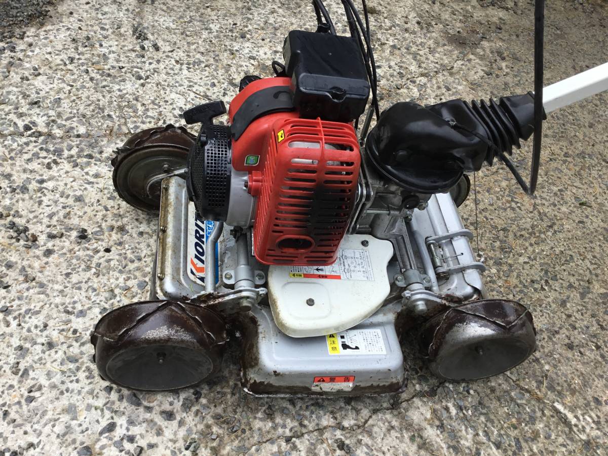 自走斜面草刈機 スパイダーモア SP851 4サイクル GEH800 畦畔/ハンドル