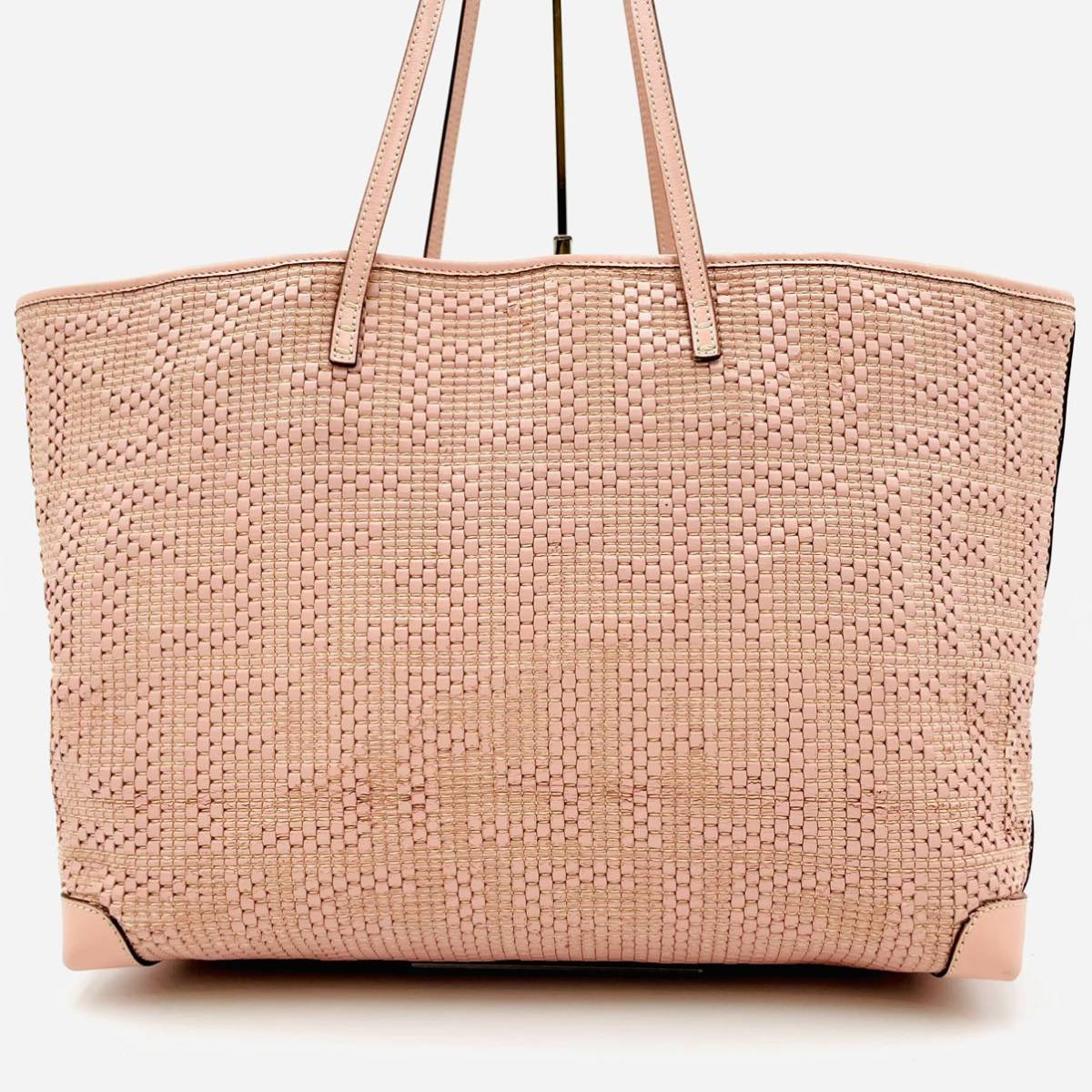 1円【最高級】 FENDI フェンディズッカ柄 ズッキーノFFロゴ トート