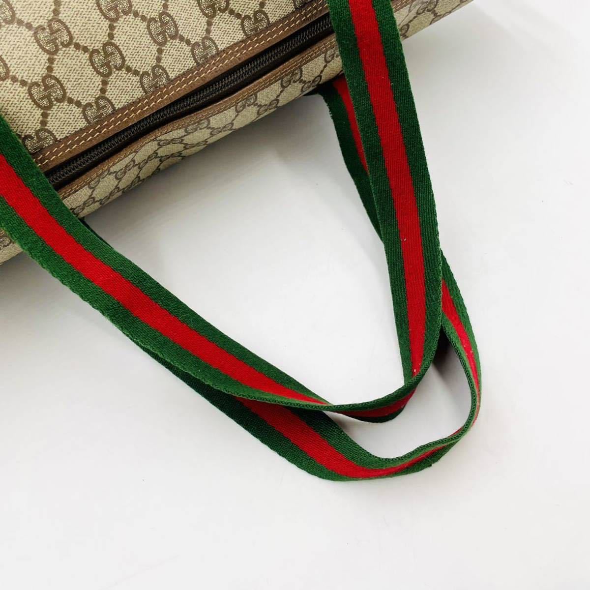 1円 【最高級/超希少】GUCCI グッチ オールド シェリーライン GG