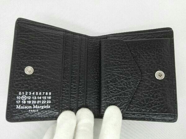 美品】 Maison Margiela メゾンマルジェラ 二つ折り財布 COMPACT BI