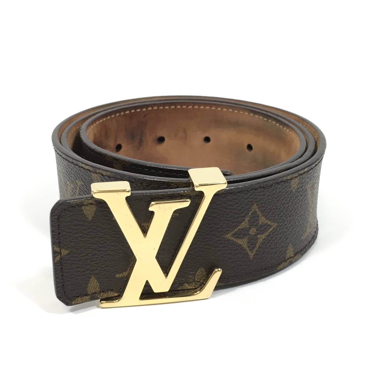 ▽LOUIS VUITTON ルイヴィトン M9608 モノグラム サンチュール LV