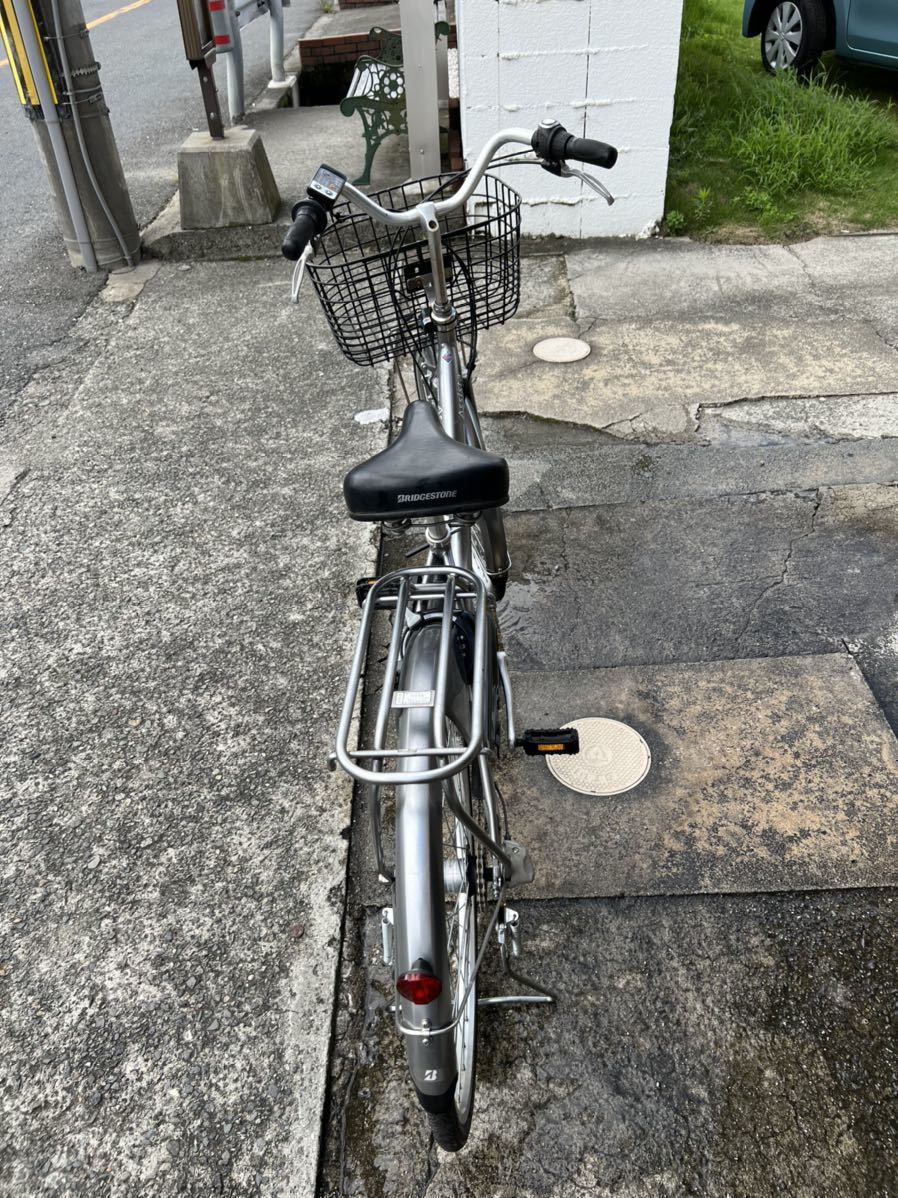 美品】電動アシスト自転車 26インチ ブリヂストン アシスタ 6.6 美品】電動アシスト自転車 26インチ ブリヂストン アシスタ 6.6