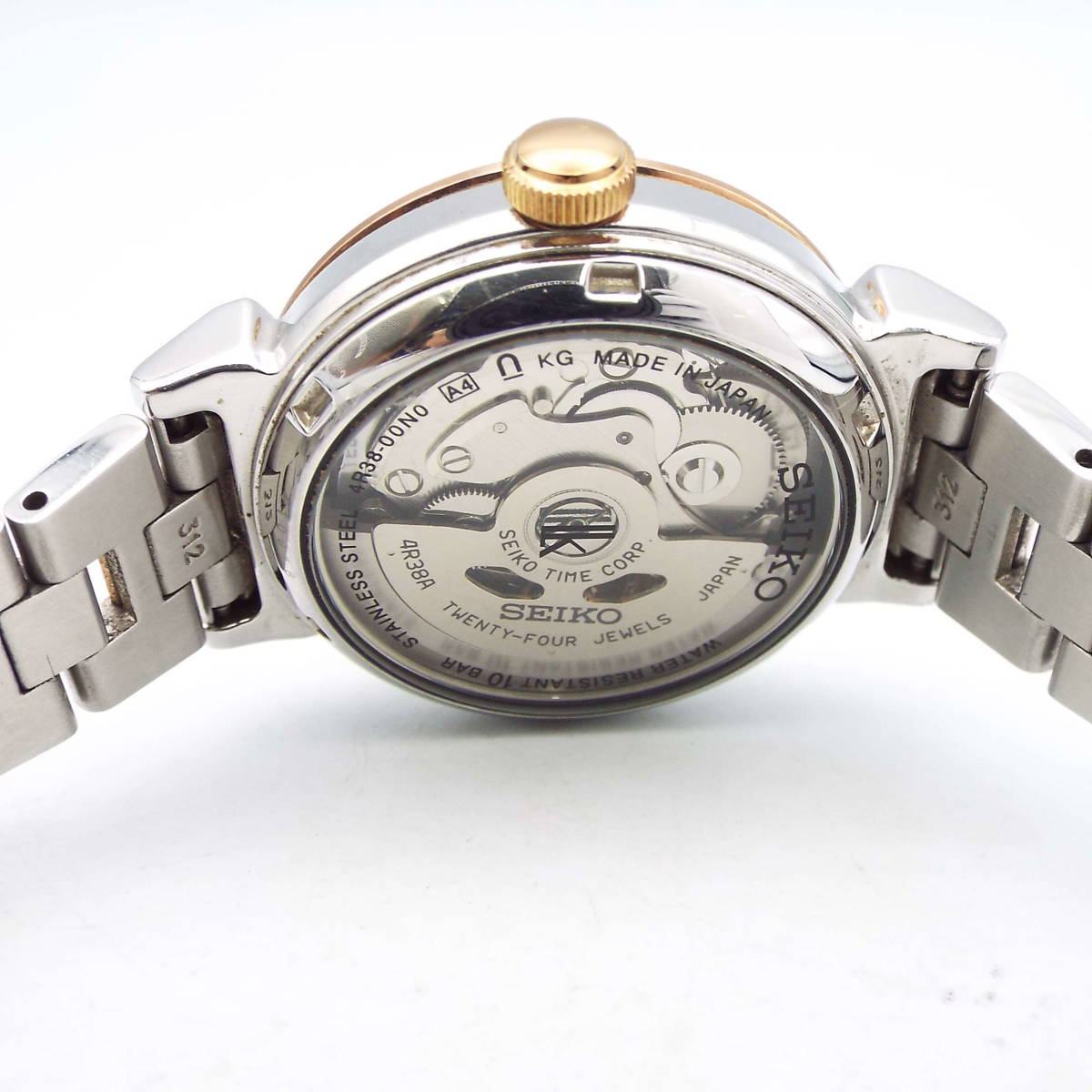 い07648【美品】SEIKO セイコー/LK ルキア/自動巻/レディース腕時計/24