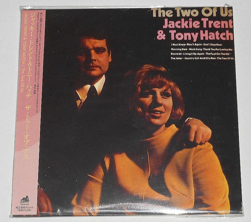 超レア*限定紙ジャケ◇フリップバック式『THE TWO OF US :Jackie Trent and Tony Hatch』ジャッキー・トレント&トニー・ハッチ