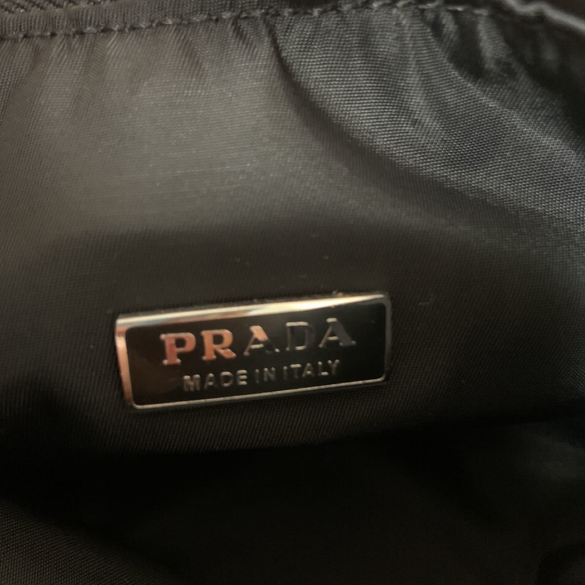 PRADA プラダ ハンドバッグ 黒ナイロン - 5