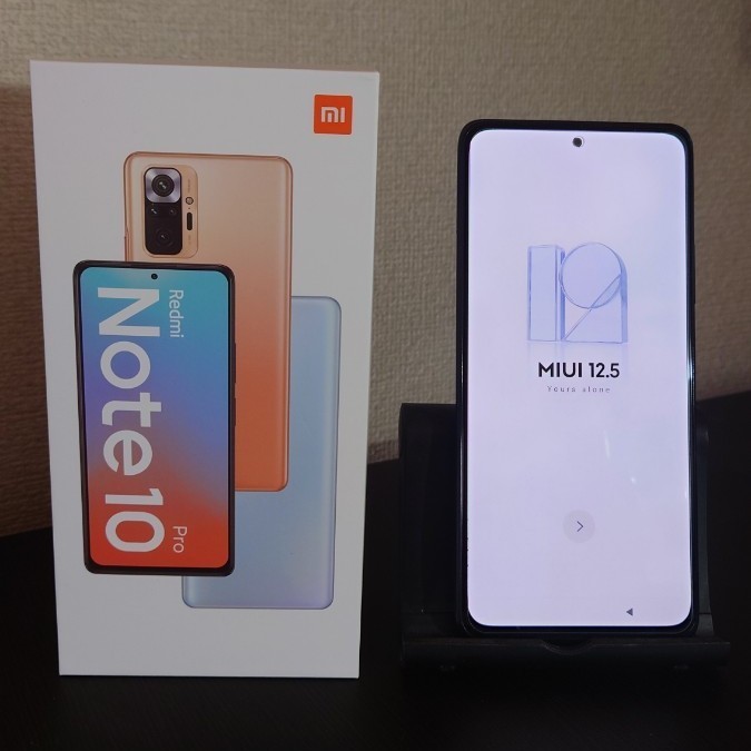 xiaomi redmi note 10 pro 6gb 128gb 国内版 グレー SIMフリー 美品