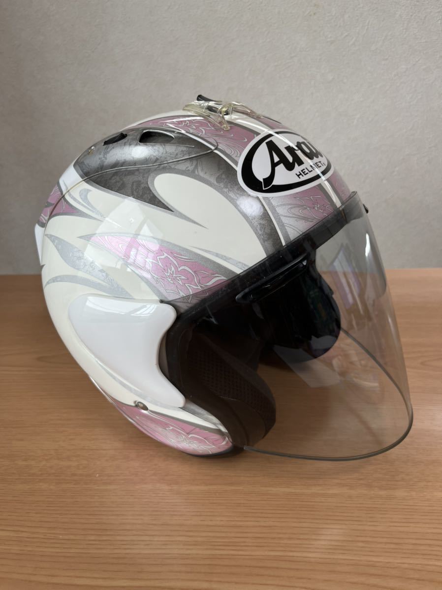 アライ バイクヘルメット ジェット SZ-Ram4 KAREN ブラック ピンク