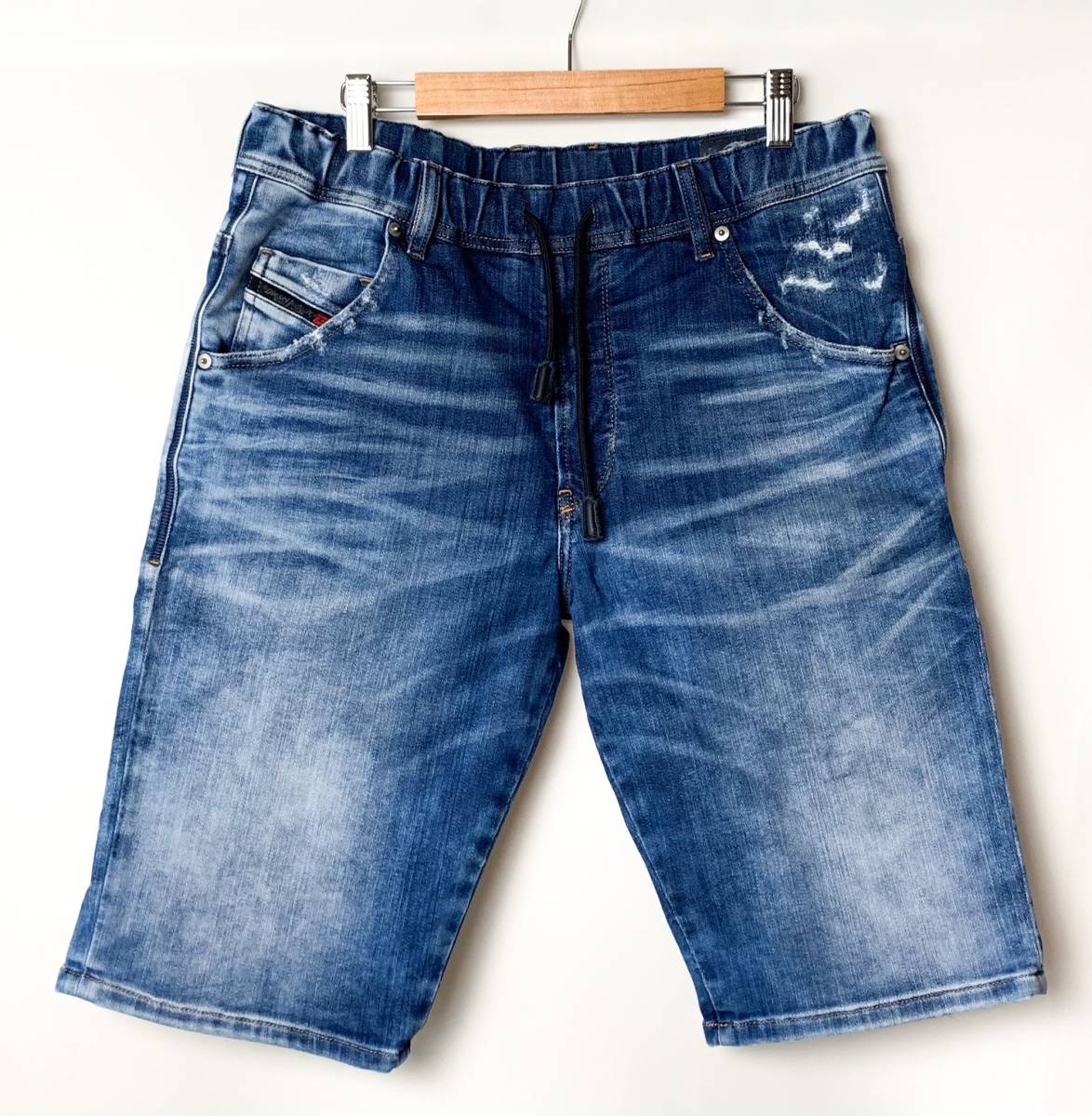 貴重 良好 正規品 DIESEL D-KROOSHORT-T JOGG JEANS ディーゼル ジョグ