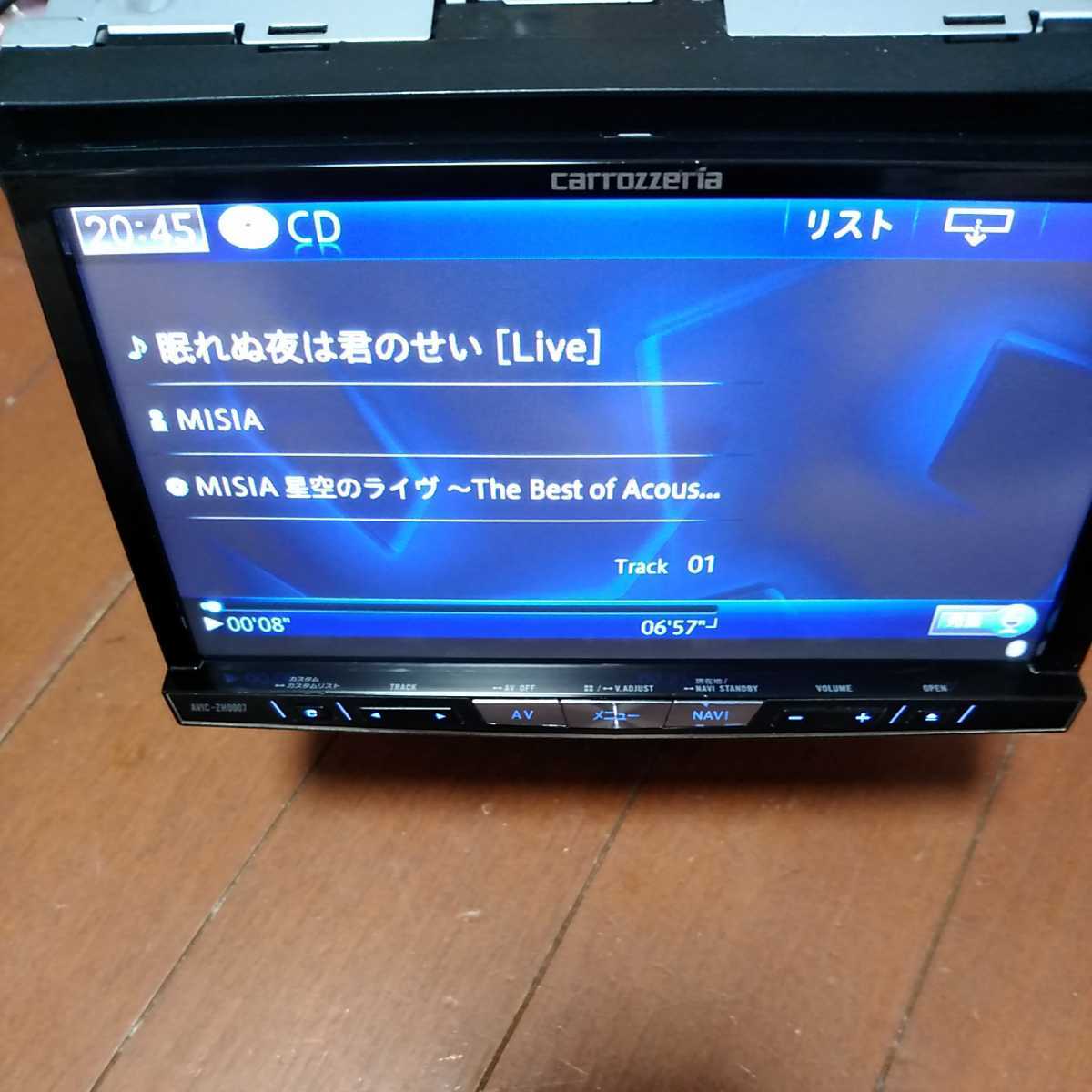 AVIC ZH0007 2022地図 サイバーナビ HDD異常なし オービス入り AVIC ZH0007 2022地図 サイバーナビ HDD異常なし オービス入り