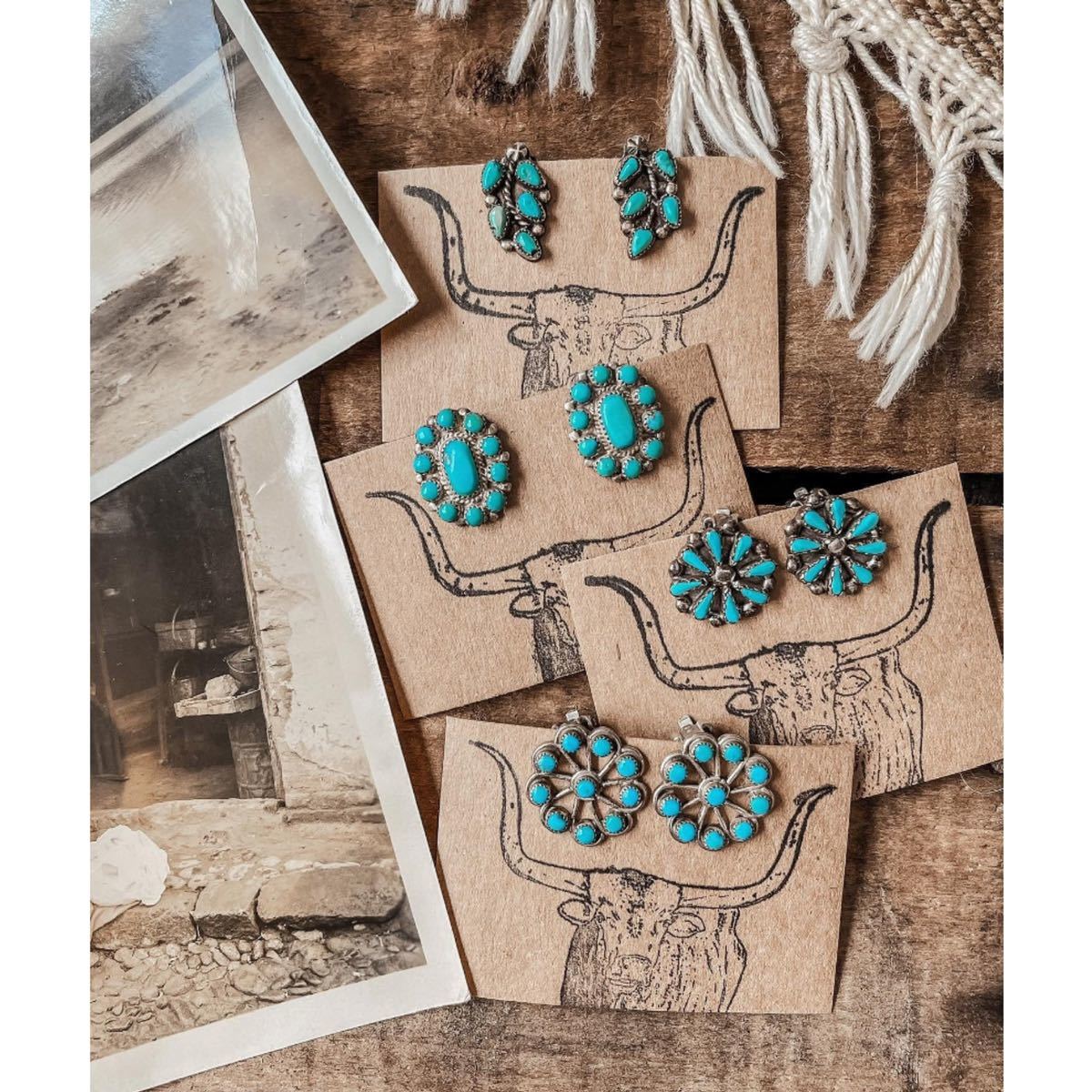 若者の大愛商品 BLUE 50's NAVAJO 超希少!VTG TURQUOISE USAナバホ