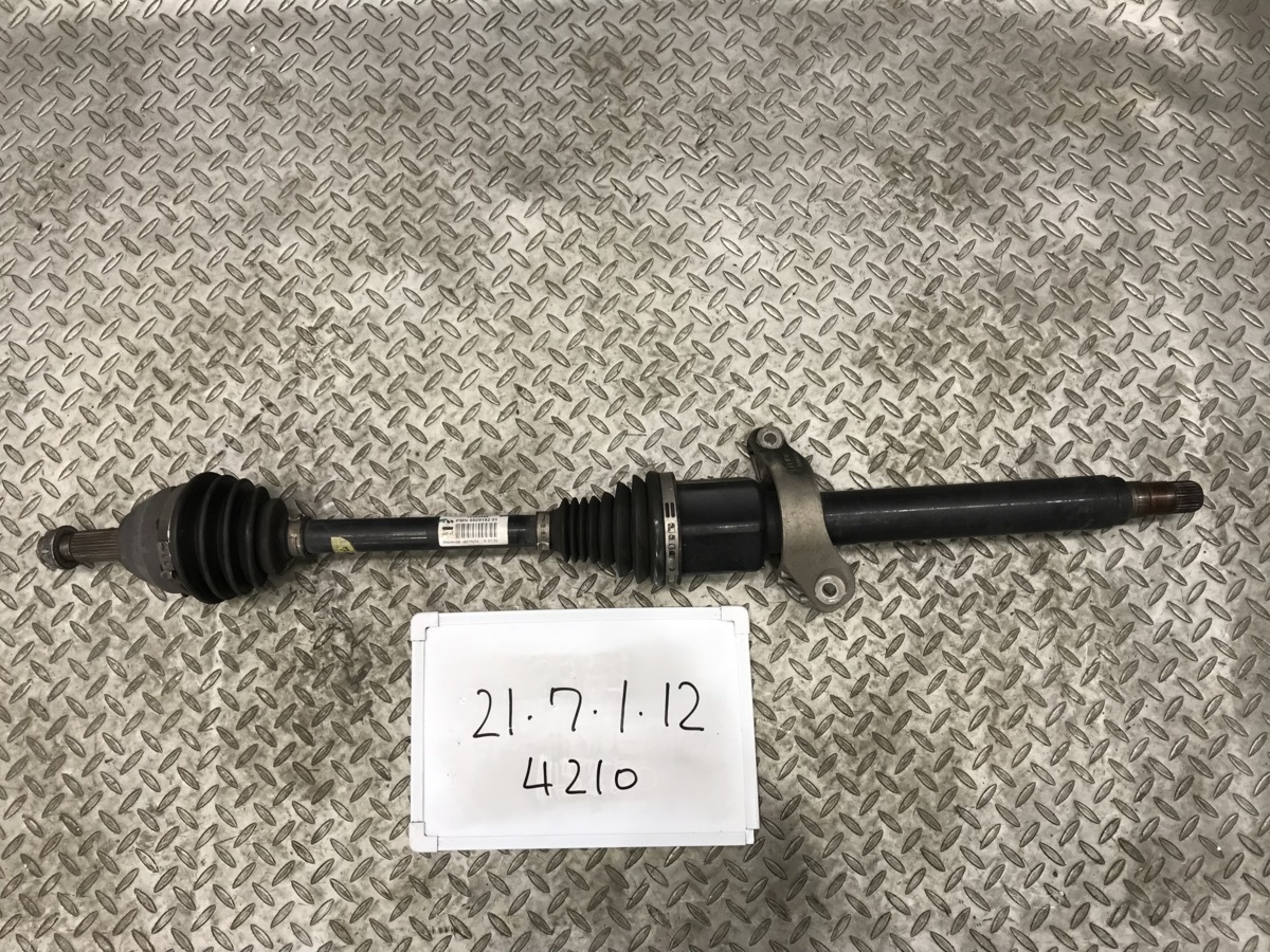 * mileage OK!! DBA-ZC16 R60 BMW Mini Cooper S crossover Heisei era 24 year original front right drive shaft 9808182 01 N18B16A 2WD