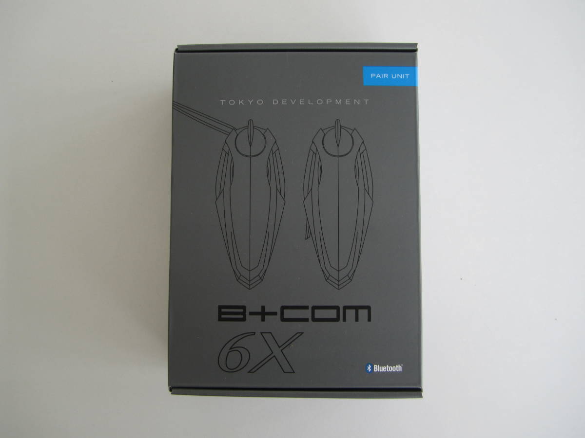 新品 未使用 B+COM SB6X シングルユニット ブルートゥースインカム