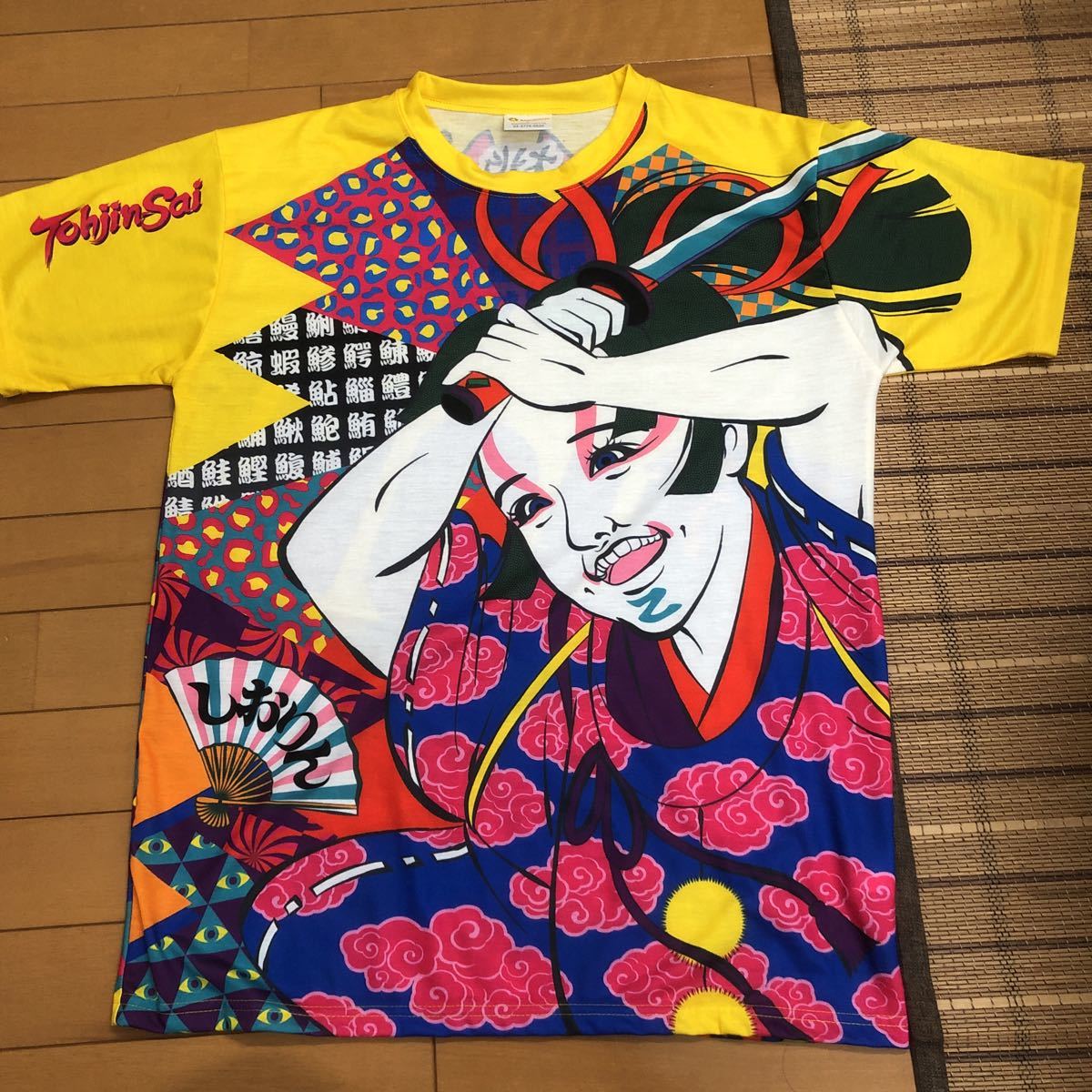 ももいろクローバーZ 玉井詩織 半袖Tシャツ(Lサイズ) 桃神祭2014