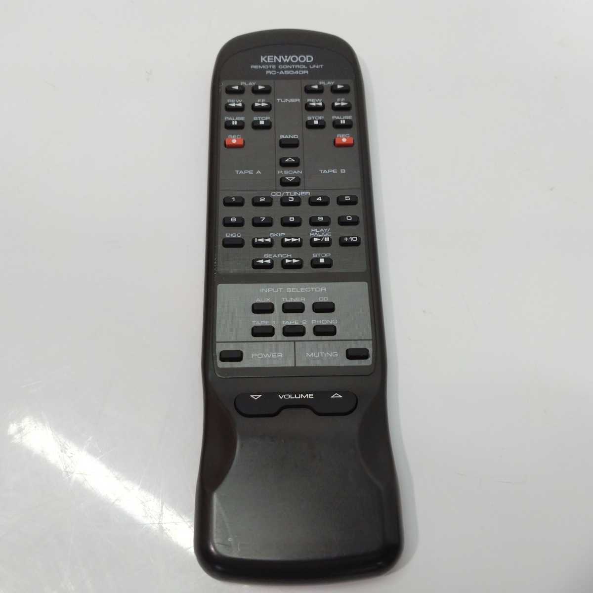 KENWOOD プリメインアンプ KA-5040R用 リモコン RC-A5040R KENWOOD プリメインアンプ KA-5040R用 リモコン RC-A5040R