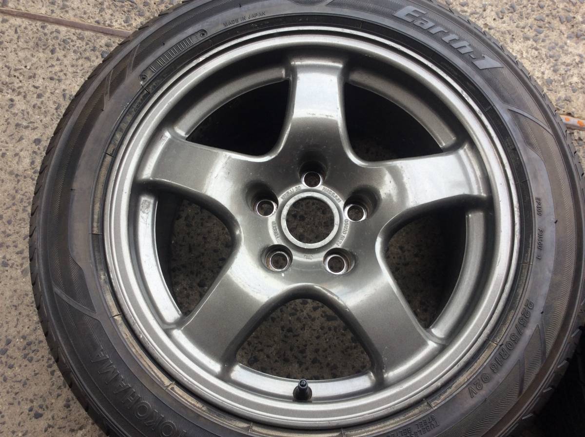 M5401 2 pcs set *.R32 GT-R original 16 inch aluminium wheels &225/50R16 summer tire set *.