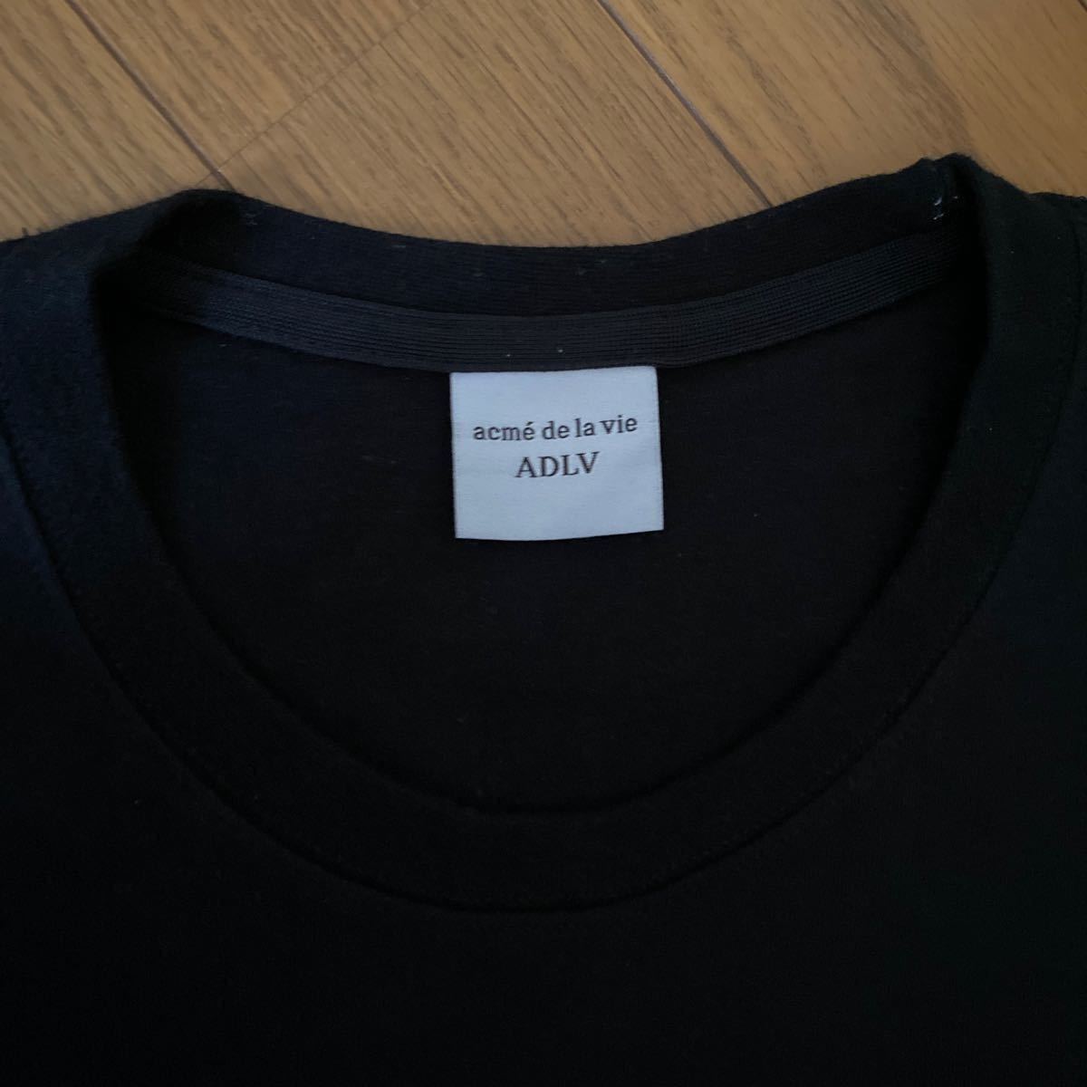 acme de la vie アクメドラビ　ADLV 顔Tシャツ　韓国ブランド　サイズ1 