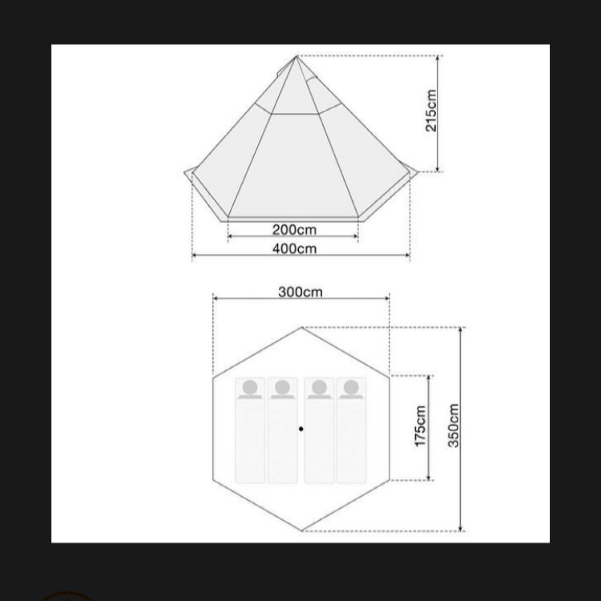 ワンポールテント TC ポリコットン UVカット ドーム型テント フルクローズテント 難燃性 T/C FIELDOOR