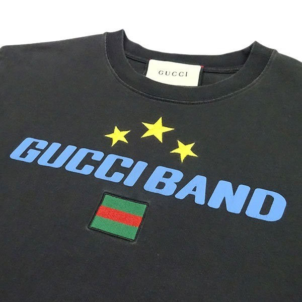 GUCCI グッチ】半袖Tシャツ サイズS ブラック メンズ ファッション