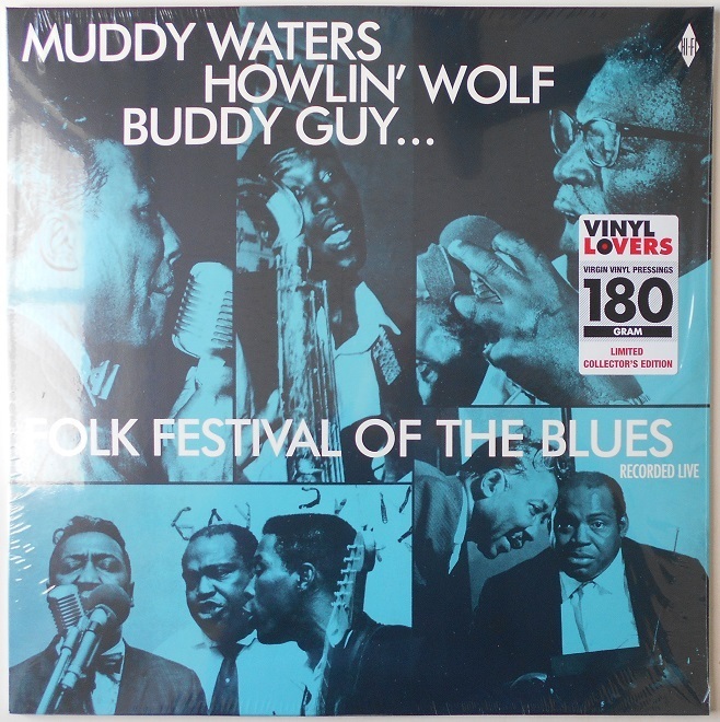 ■新品■V.A./folk festival of the blues(LP) Muddy Waters マディ・ウォーターズ Howlin' Wolf ハウリン・ウルフ Buddy Guy バディ・ガイ_画像1