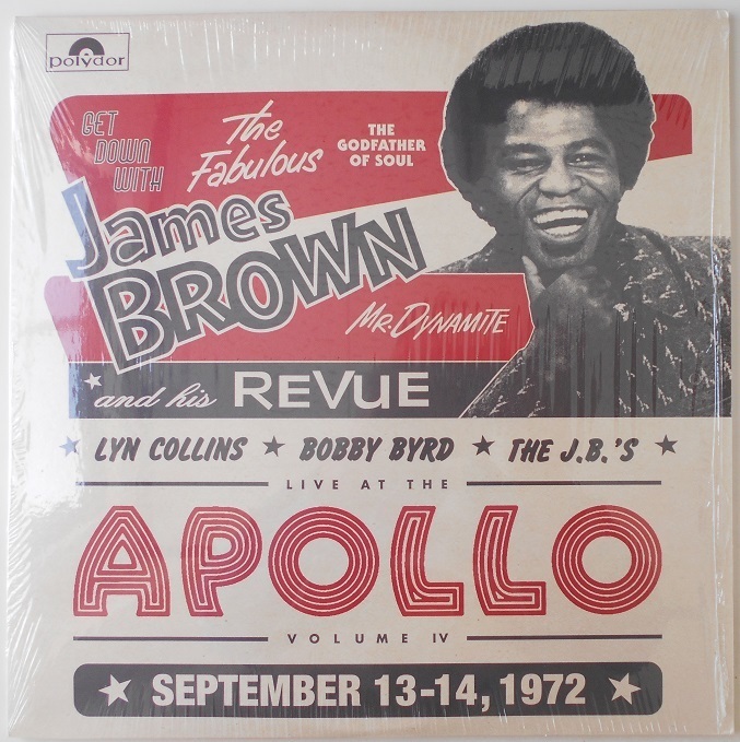 ■新品■James Brown ジェームズ・ブラウン/get down with James Brown : live at the Apollo volume IV(2LPs) Lyn Collins リン・コリンズ_画像1