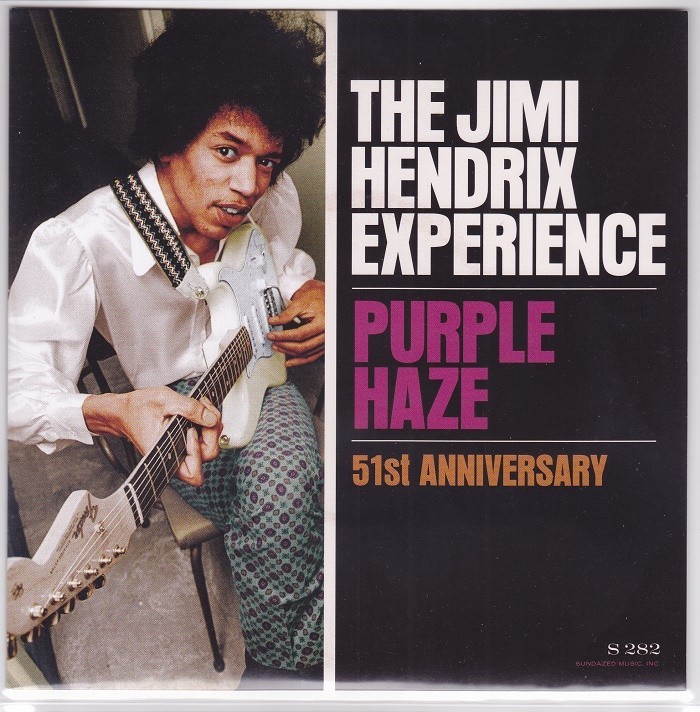 ■新品■Jimi Hendrix ジミ・ヘンドリックス/purple haze +51st anniversary(7 INCH SINGLE)_画像1