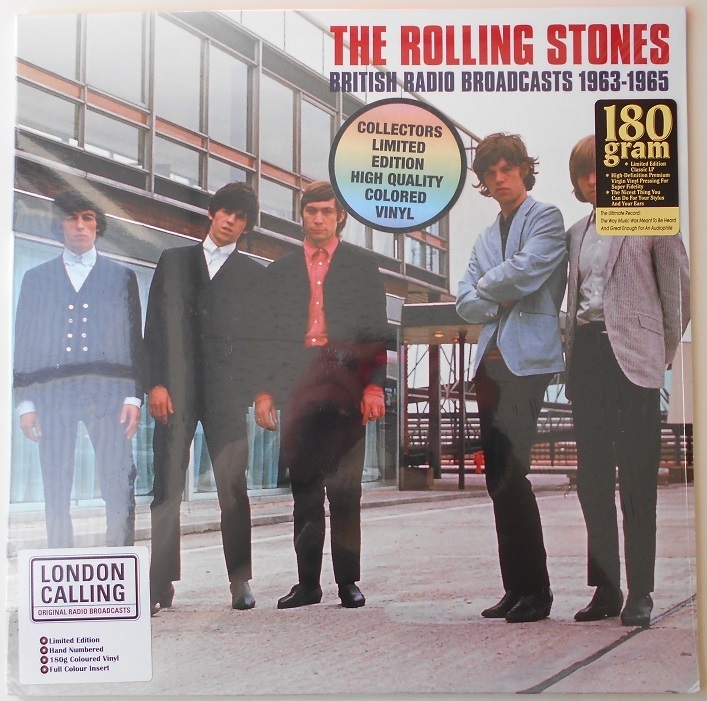 ■新品■The Rolling Stones ローリング・ストーンズ/British radio broadcast 1963-1965(LP) カラー(BLUE)レコード_画像1