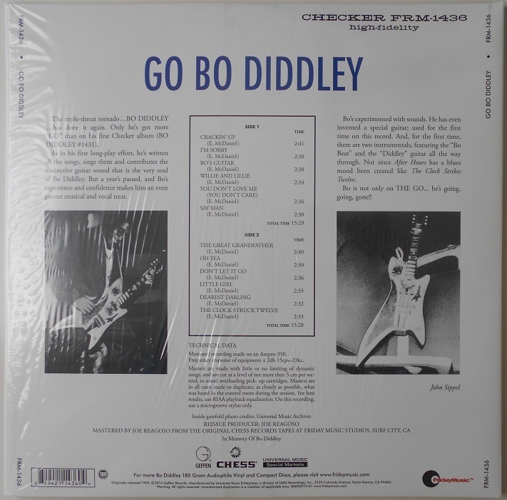 ■新品■Bo Diddley ボ・ディドリー/go Bo Diddley(LP)_画像2