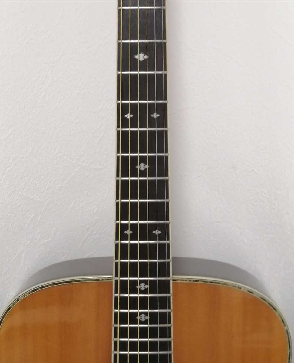 Morris W-50 アコースティックギター モーリス TF Acoustic Guitar ジャパンビンテージ MADE IN Japan_画像3