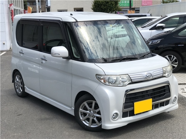 福島発 H23 ダイハツ タント L375S カスタムX スマートキー EG