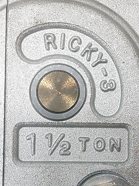 【1円スタート!】永木精機 レバーブロック 3点セット RICKY-3 (1.5t) 2点 / RICKY-2 (0.75t) 1点 A3331 6